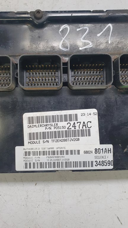 68024801AH 348590 247AC ECU for DODGE CARAVAN
