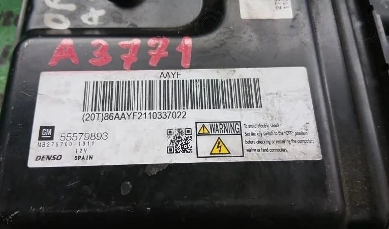 55579893 Engine control unit/module ECU for Opel Astra J