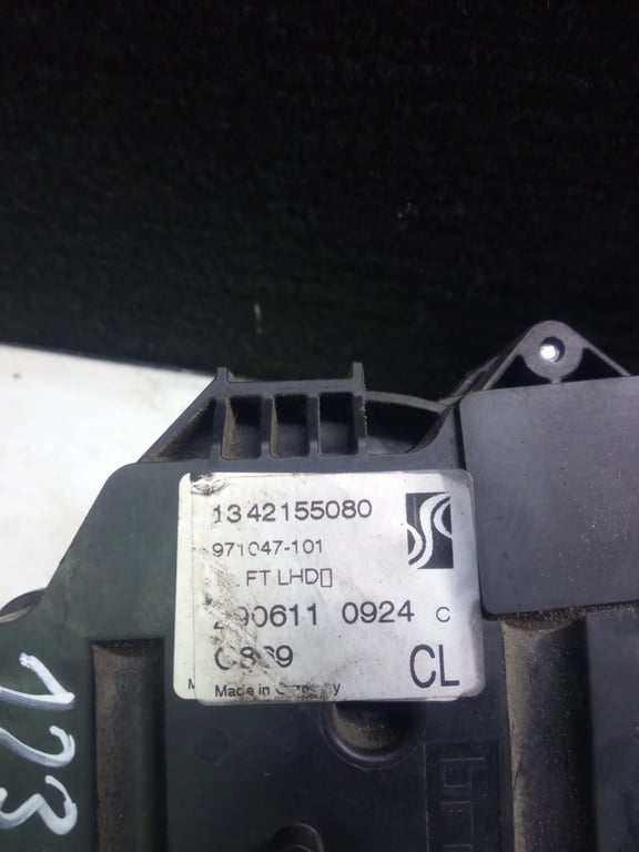 1342155080 PEUGEOT BOXER doors lock left