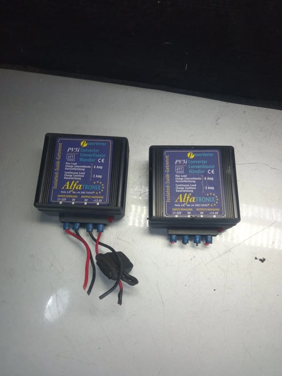 Alfatronix PowerVerter Voltage CONVERTER 2PCS