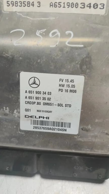 A6519003403 A6519013502 ECU for MB