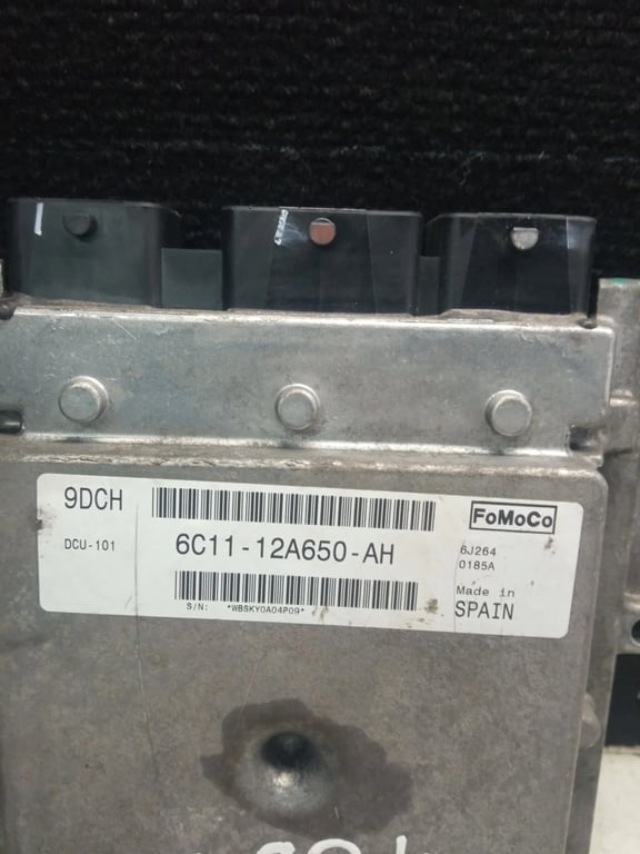 6C11-12A650-AH 9DCH ECU for FORD with key