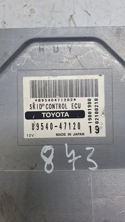 89540-47120 19001900 ECU for TOYOTA PRIUS