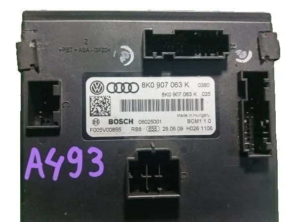 8K0907063K Comfort/convenience module for Audi A4 S4 B8 8K