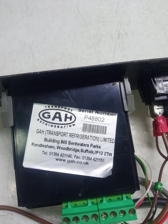 AH1-5B14L-AG GAH Refrigeration Fridge controlPanel Regulator