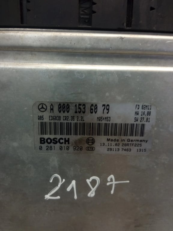 A0001536079 0281010920 ECU for MB