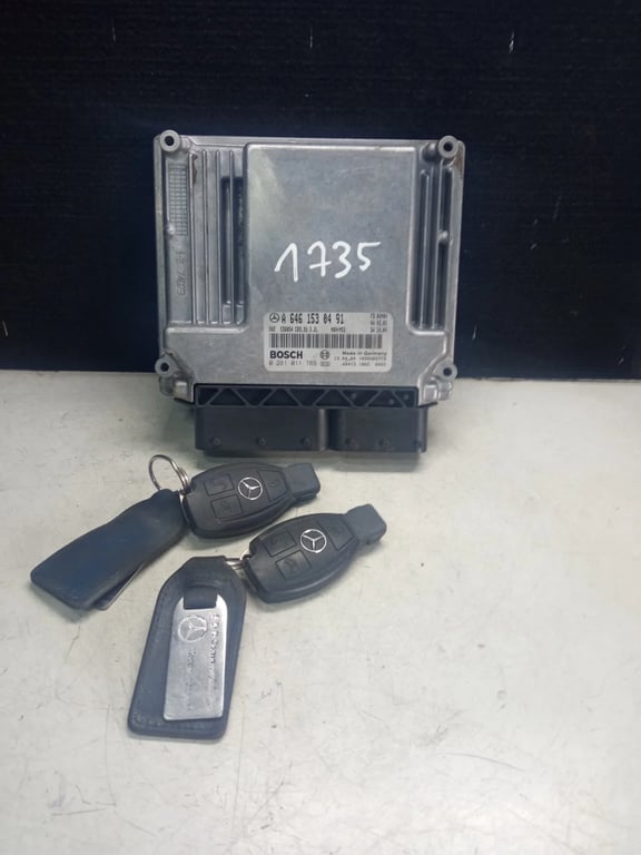 A6461530491 0281011789 ECU for MB with 2 KEYS