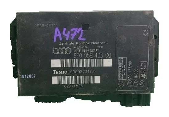 8E0959433CQ Comfort/convenience module for Audi A4 S4 B7 8E 8H