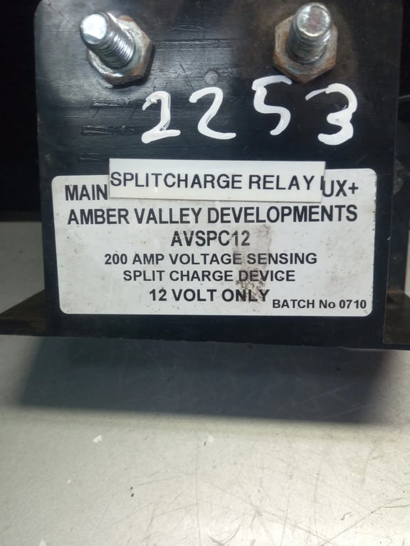 Amber Valley AVSPC12, 12 V 200A RELAY