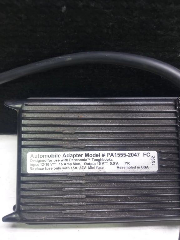 PA1555-2047 FC Automobile Power Adapter For Panasonic