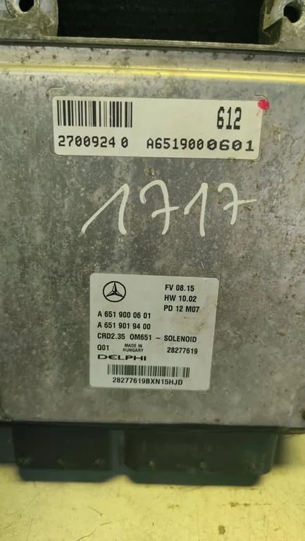 A6519000601 A9069003901 A0375456132 ECU for MB