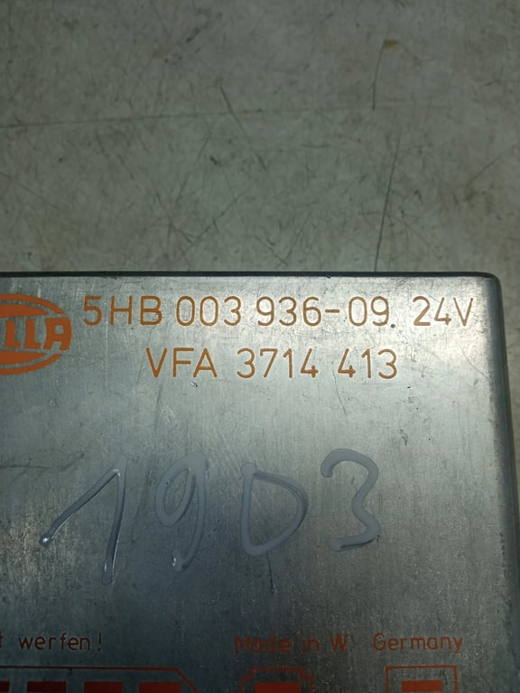 5HB003936-09 VFA 3714 413 DRY HEATER ECU for SCANIA