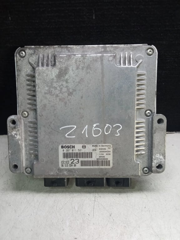 9651593480 0281011521 ECU for CITROEN