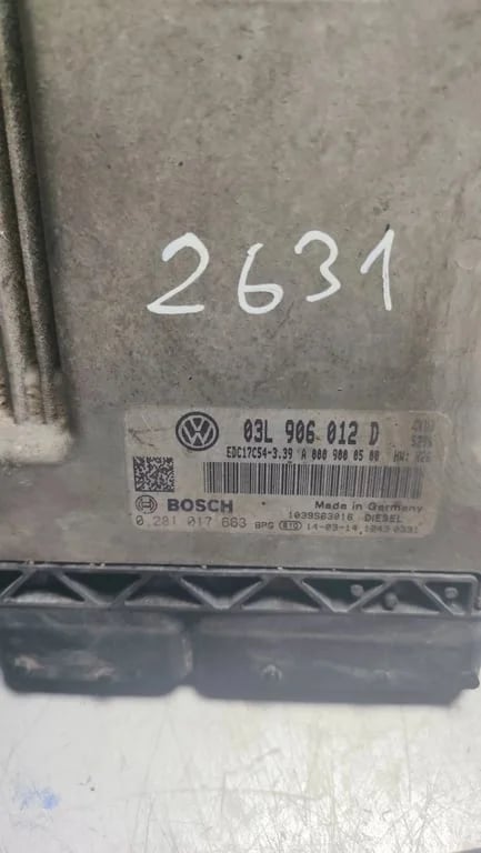 03L906012D 0281017663 A9069005902 9064620130 ECU for VW