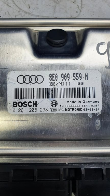 8E0909559M 0261208238 ECU for AUDI