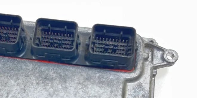 Used engine control module A6155555331091 - Image 2