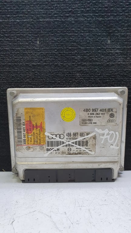 4B0997401BX 0281010399 AUDI ECU