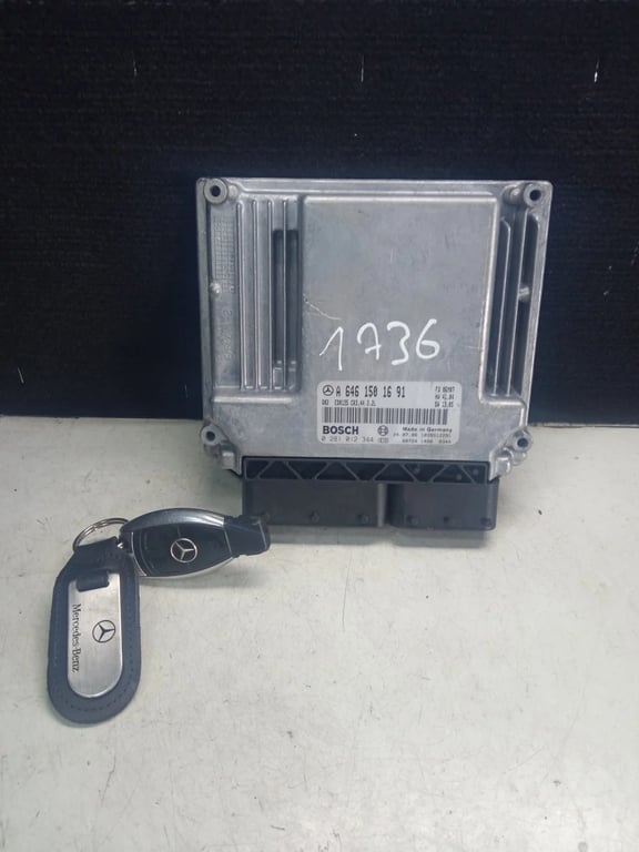 A6461501691 0281012344 ED0135 ECU for MB with 1 KEY