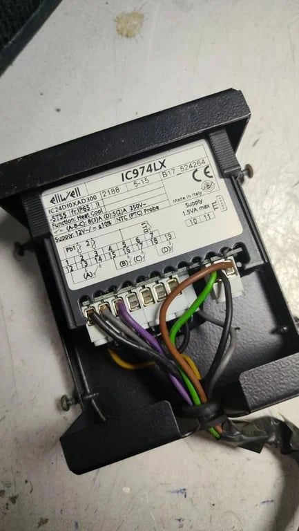 IF974LX IC24DI0XAD300 ELIWELL CONTROL UNIT