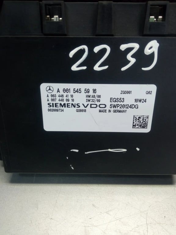 A0015455916 5WP20124DG GEARBOX ECU for MB