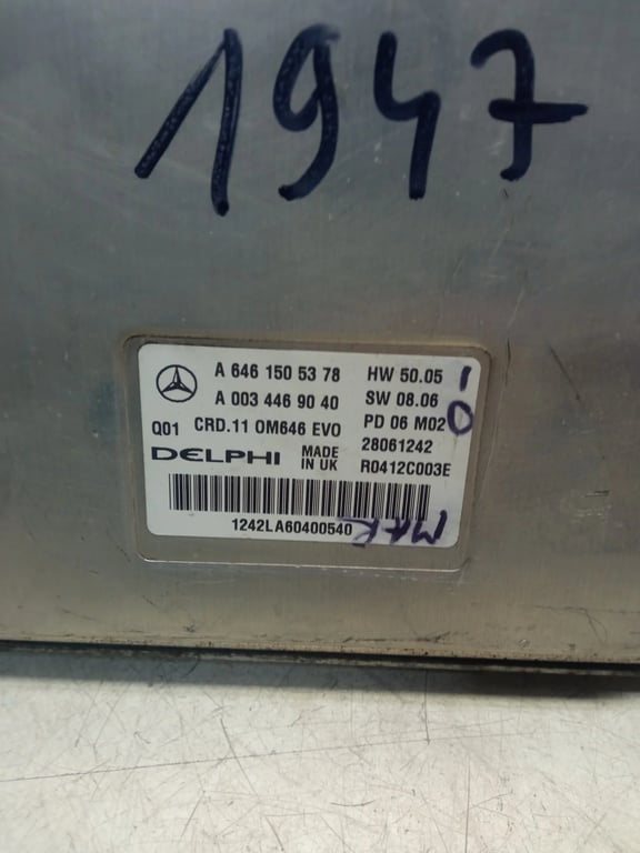 A6461505378 A0034469040 28061242 ECU for MB