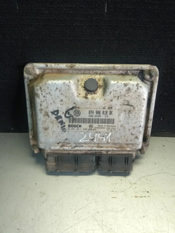 074906018BK 0281011385 ECU for VW