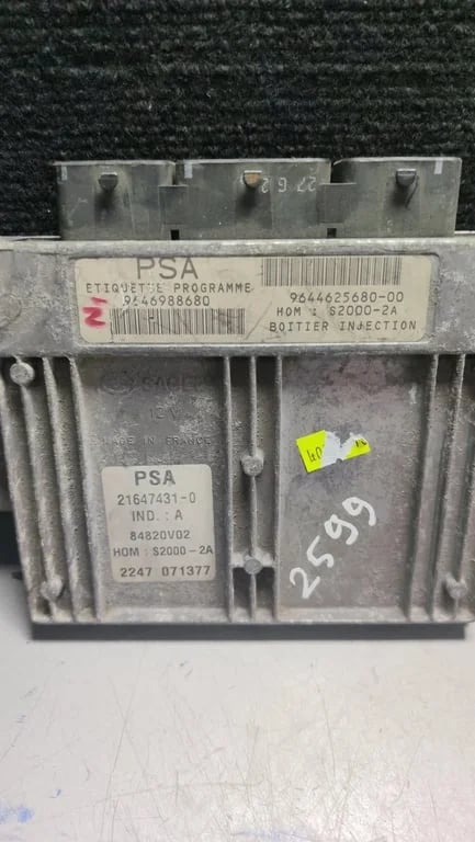 9646988680 9644625680-00 PEUGEOT ECU