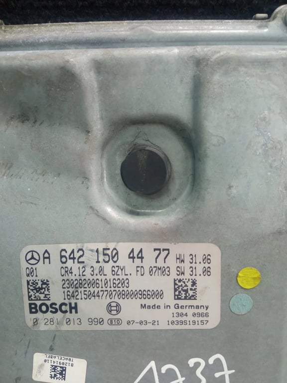 A6421504477 0281013990 ECU for MB with 1 KEY