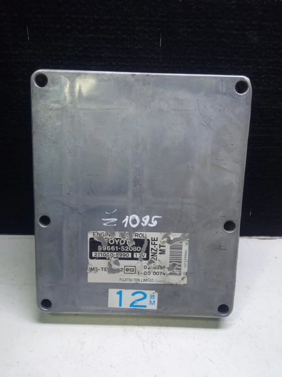 89661-52080 2NZ-FE MT TOYOTA ECU