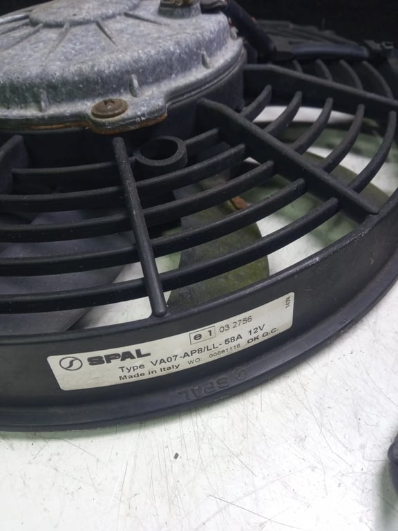 VA07-AP8/LL-58A 12V RADIATOR FANS 2PCS