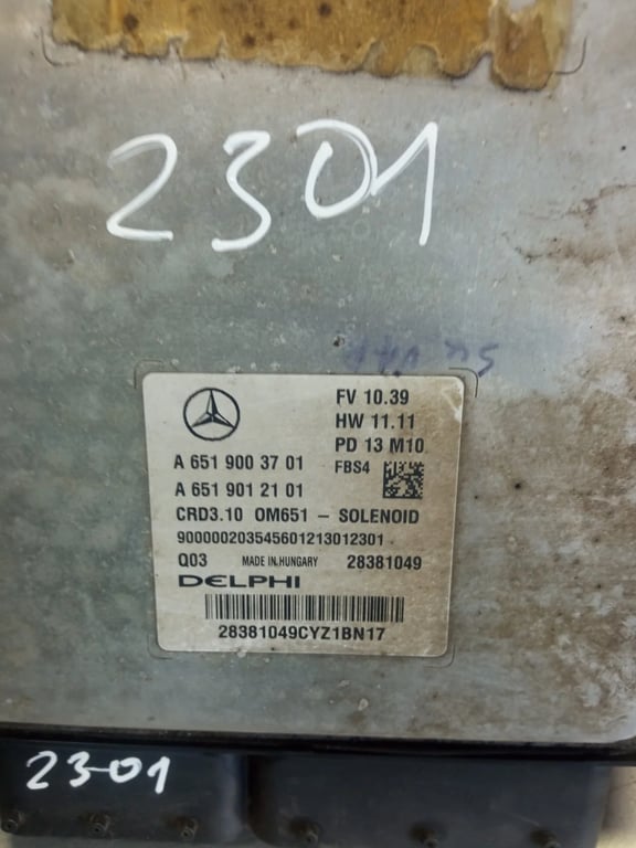A6519003701 A6519012101 ECU for MB