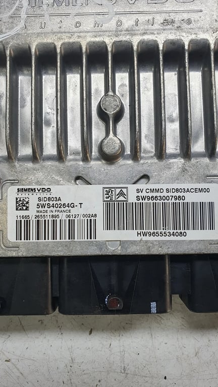 5WS40264G-T 9655534080 ECU for PEUGEOT
