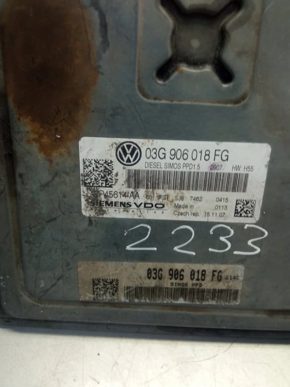 03G906018FG 5WP45614AA ECU for VW