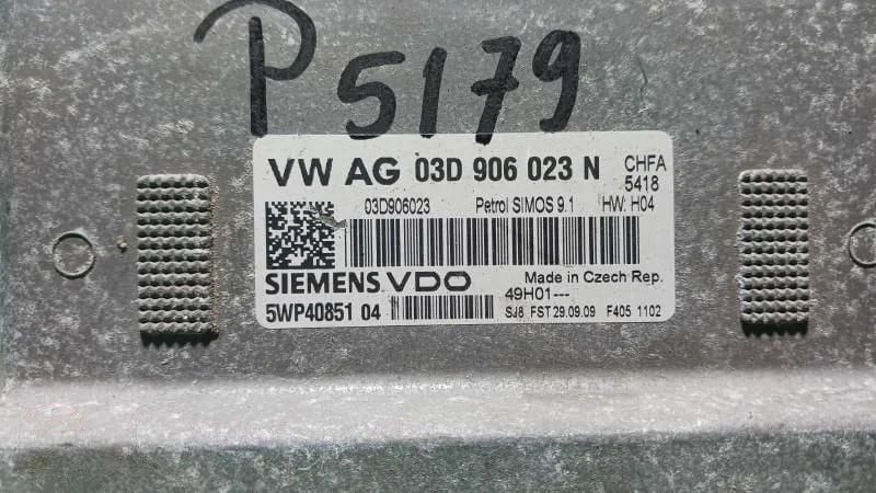 03D906023N Engine control unit/module ECU for Skoda Fabia Mk2 (5J)