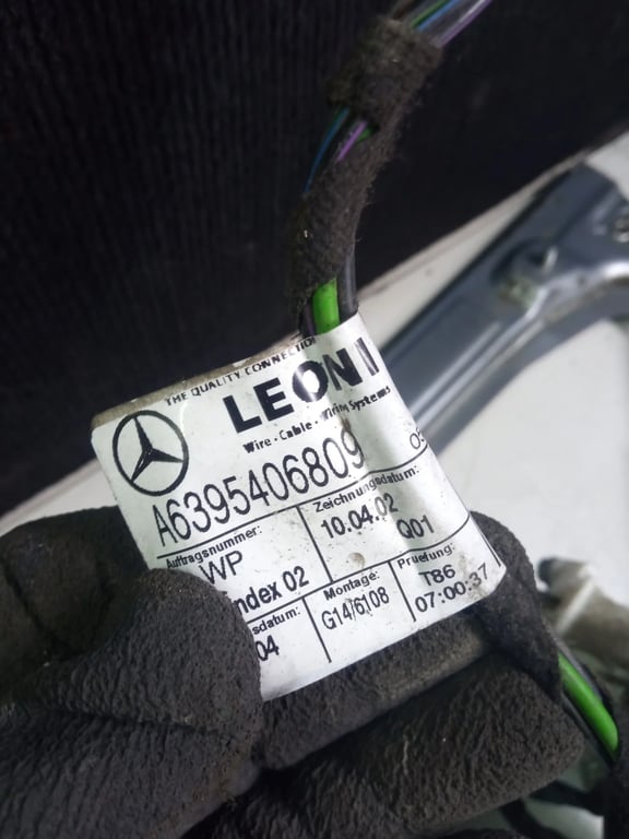 A6395406809 928794-101 774-60265-01 MB Window Regulator