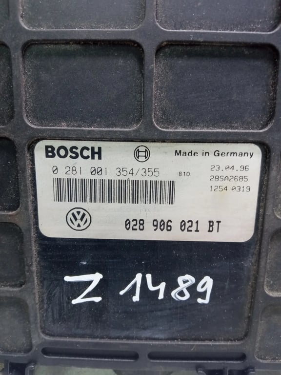 028906021BT 0281001354/355 29SA2685 ECU for VW