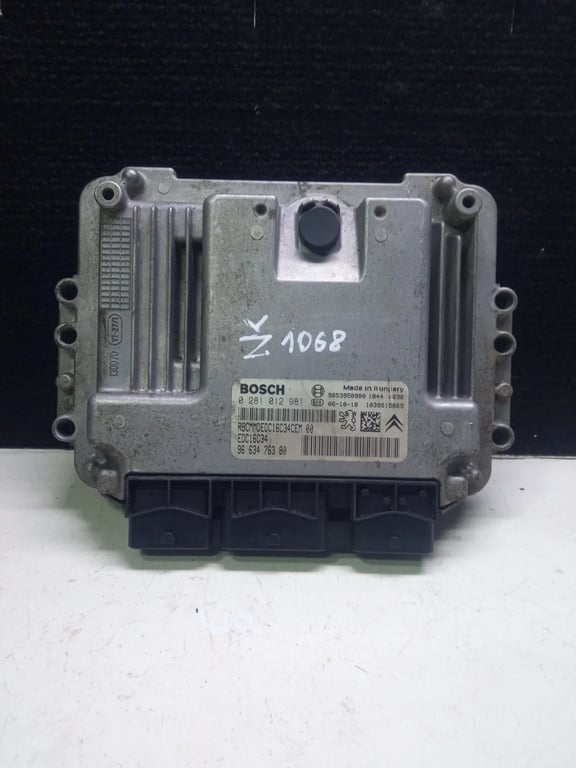 0281012981 9663476380 PEUGEOT ECU
