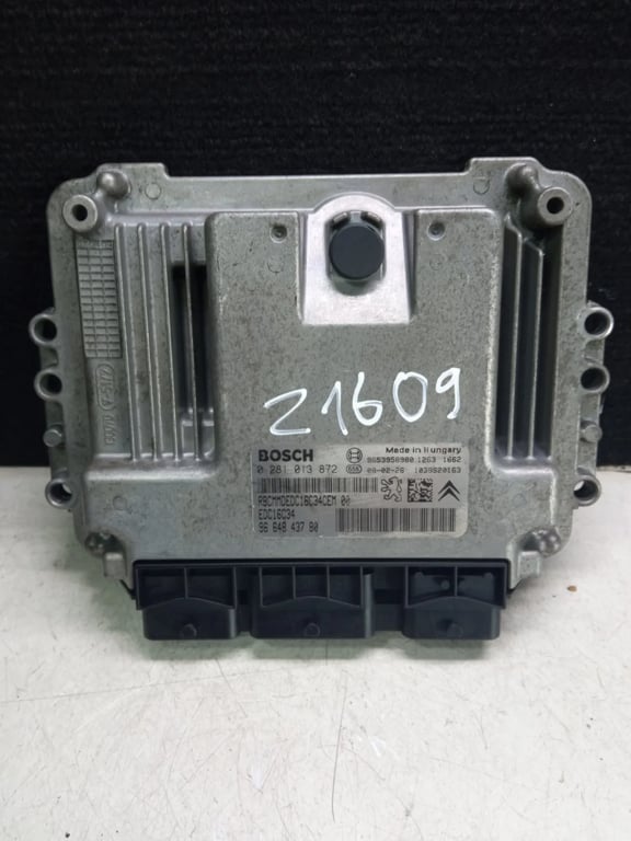 9664843780 0281013872 ECU for PEUGEOT, CITROEN