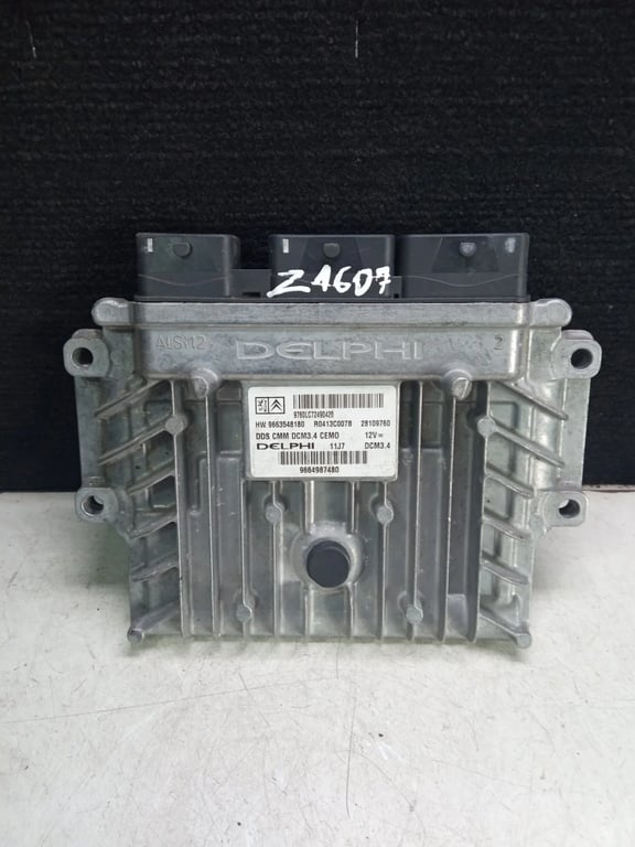 HW9663548180 9664987480 ECU for PEUGEOT 407