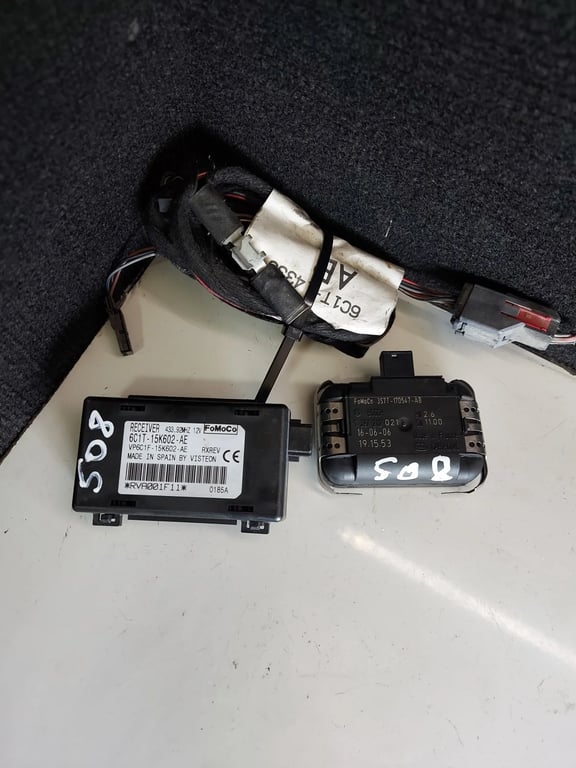 6C1T-15K602-AE 3S7T-17D547-AB FORD receiver and rain sensor