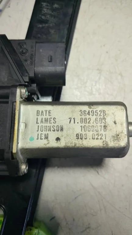 71002603 Rear door window regulator with motor for BMW