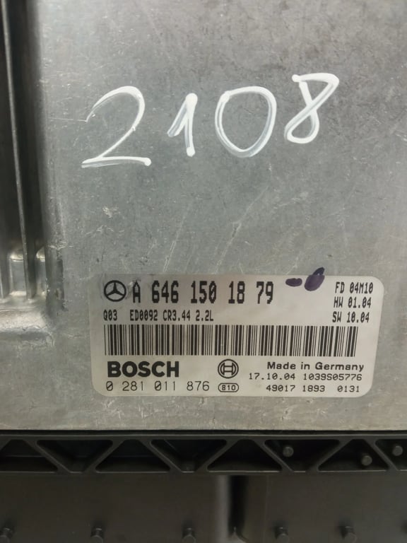 A6461501879 0281011876 1039S05776 ECU for MB
