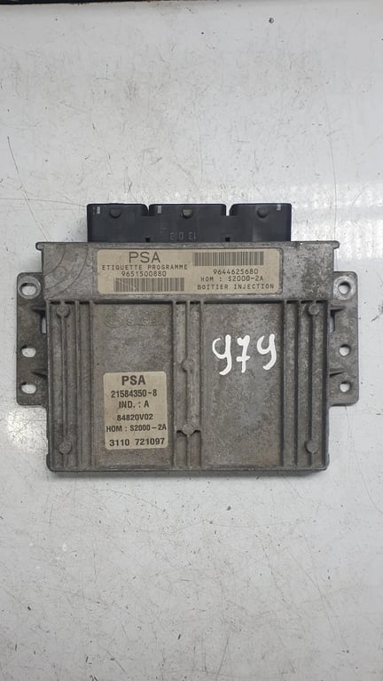 9651500880 9644625680 PEUGEOT ECU