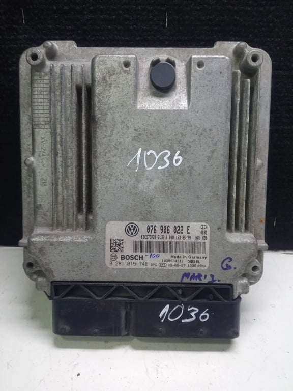 076906022E 0281015748 VOLKSWAGEN CRAFTER ECU