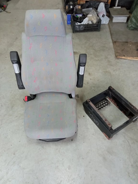 VW T5 front driver seat with armrests and seat frame