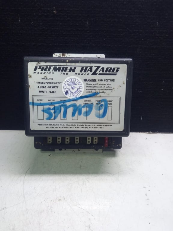 006174 MODEL 952 STROBE POWER SUPPLY 4HEAD 50 WATT