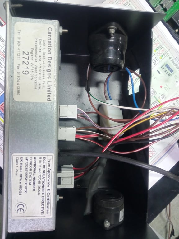 AMBULANCE INSIDE CONTROL UNIT, ECU