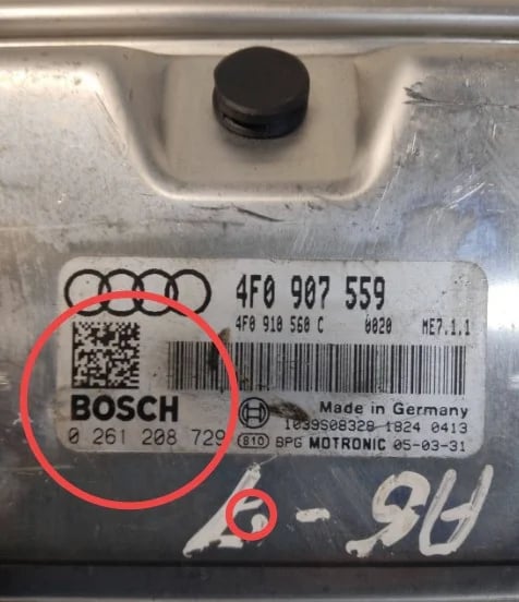 Engine control module A6111531091 02185977 - Image 6