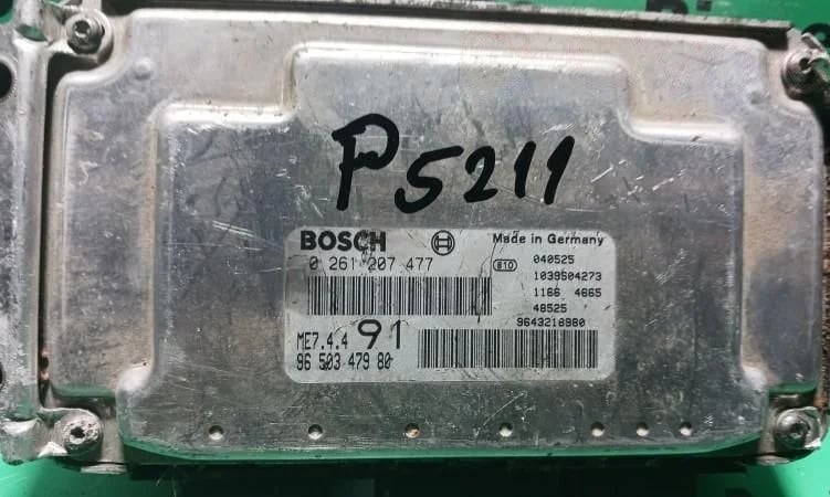 0261207477 Engine control unit/module ECU for Peugeot 206