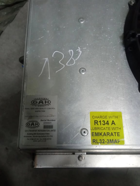 E56841 VA10-AP9/LL-25A 56517 GAH transport refrigeration